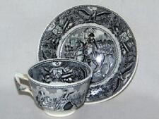 Antique 19thc. NAPOLEON Military Scenes Tea Bowl & Cup, J. B. Cappellemans