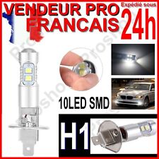 AMPOULE H1 A 10 LED SMD LAMPE EN BLANC XENON 6000K POUR ANTI BROUILLARD 12V