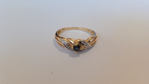 Solitaire saphir - k,