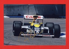PHOTO cm 13x19 signed by Thierry Boutsen WILLIAMS FW13 #5 F1 1989 AUSTRALIAN GP