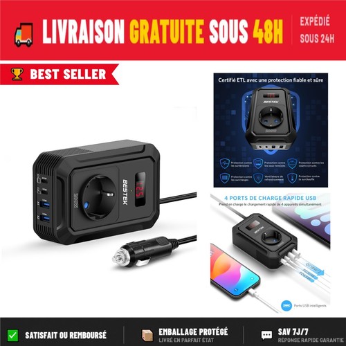 Bestek convertisseur 12v 220v - bestek,