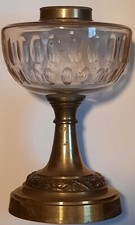 Pied lampe à pétrole laiton