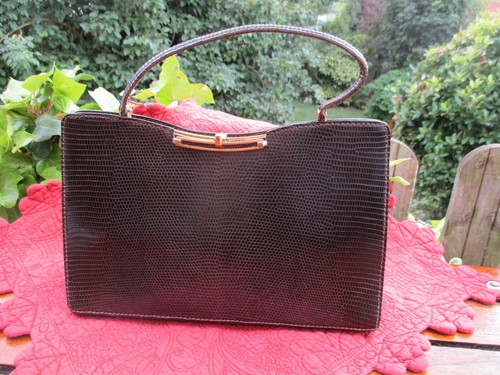 Sac vintage lézard - sac,