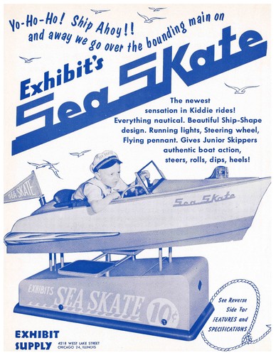 Sea skate boat - boat, kiddie