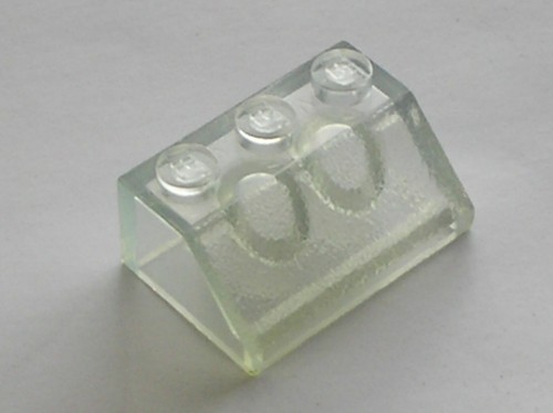 Lego vintage clear slope brick - lego,