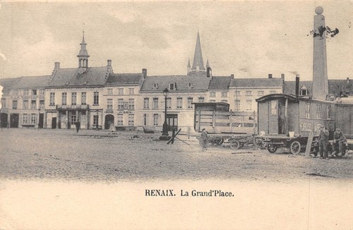 Cpa belgique renaix la - belgique,