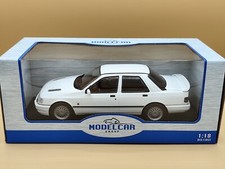 1/18 Ford Sierra Cosworth 4x4 Blanc 1992 Modelcar Group ref: MCG18353