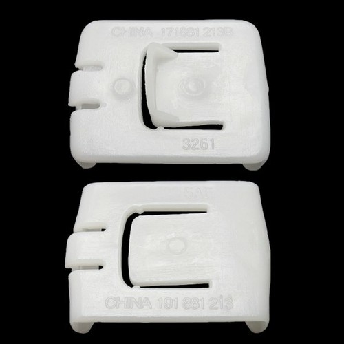 Pair seat rail runner clip - rail,
