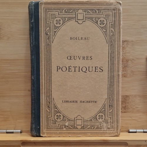 Boileau œuvres poétiques - boileau,