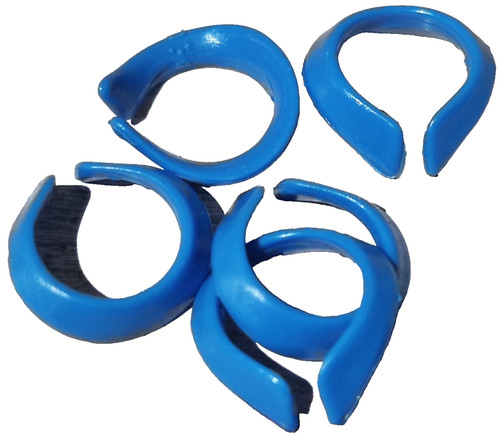 Playmobil col bleu - x5,