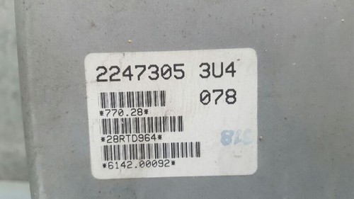 2247305 boîtier moteur uce