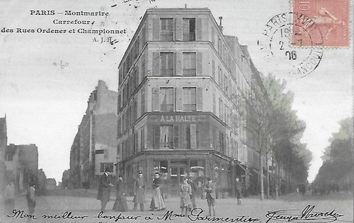 Cpa carte postale paris - cpa,