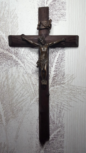 Grand crucifix croix - en, bois