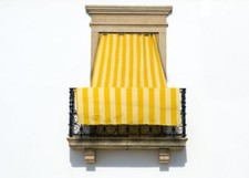 Store de Soleil Chute pour Extérieur Balcon Maison Bâche Ombra Modèle Riga Large