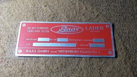 Tracteur chargeur frontal baas - frontal,