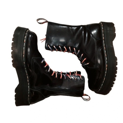 Martens platform boots - dr,