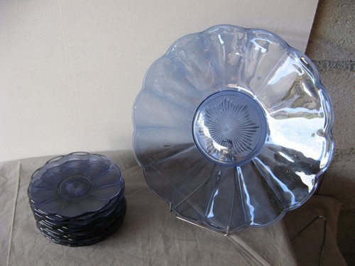Ancien service dessert - service,