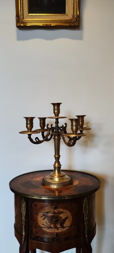 Chandelier laiton massif - chandelier,
