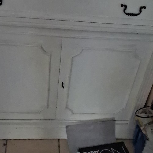 Buffet blanc rectangulaire - , 2