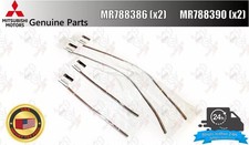 MITSUBISHI LANCER EVO5/6 CP9A AUTHENTIQUE DOOR FENDER SILVER CAR PAD SET OEM