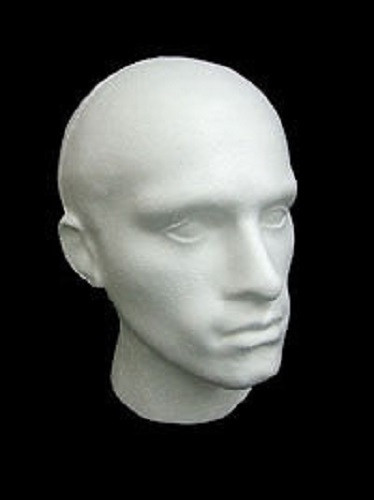 Porte perruque homme blanc - perruque,