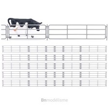 HO Barrières 4 Tubes Herbage