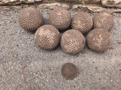 Lot anciennes boules - de, de