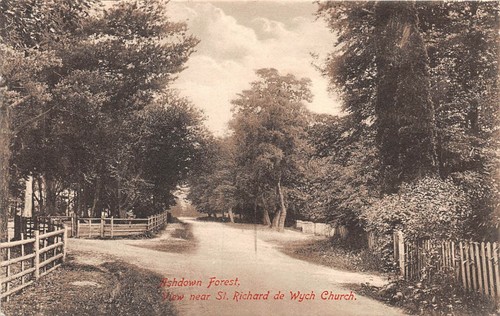 Carte postale ashdown forest - carte,
