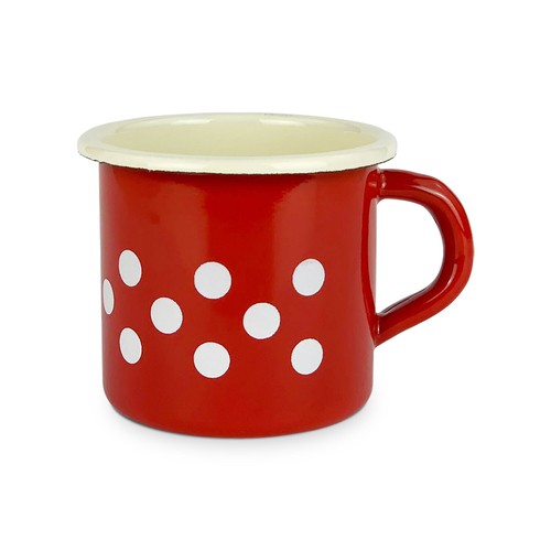 Tasse émaillée isabelle rose - Émaillée,