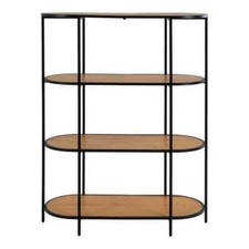 House Nordic Étagère Vita Braun Ovale Avec 4 Etages 111x85 CM