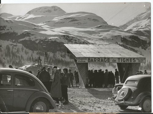 Photo presse barrage tignes - de,