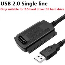 Câble adaptateur IDE SATA vers USB convertisseur pour disque SSD 2.5 Windows MAC