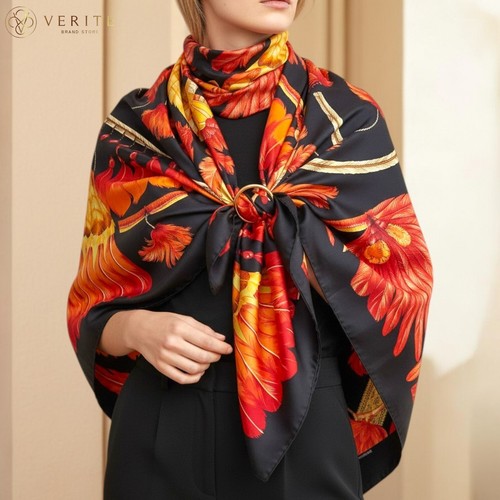 Rare vintage hermes - hermes, silk