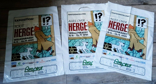 Hergé tintin lot sachets - hergé, &