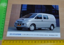 Hyundai H 200 2001 Press Factory Photo Original Presse