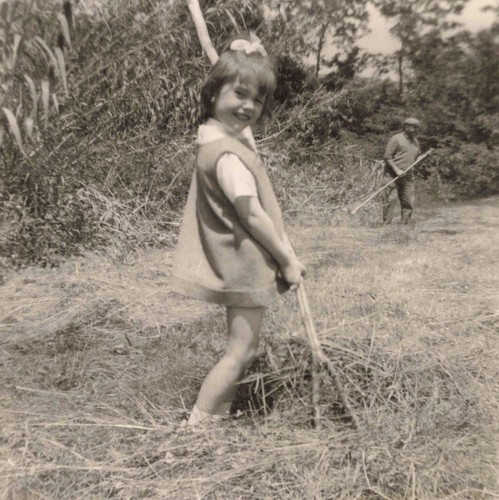 Ancienne photographie fillette - photographie,