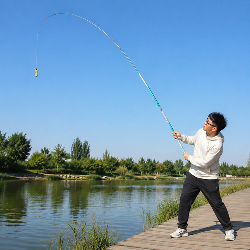 Canne pêche pour carpe - à,
