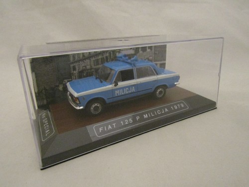 Voiture police fiat 125p - police,