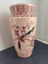 Grand Vase En Émaux De Longwy