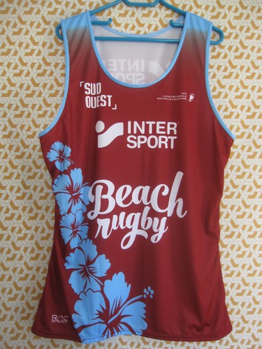 Maillot beach rugby sud - sud, ouest
