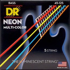 DR basse 5 cordes NEON