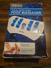 HoMedics Masseur de Pieds FMV-200 Vibrant Roulant Boules Bout Portable Batterie