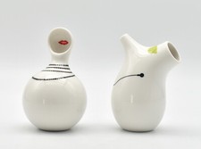 Villeroy Boch VIVO sugar bowl vinegar bowl earthenware design germany salt bottle