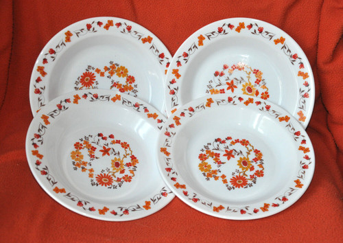 Lot assiettes creuses - 4,