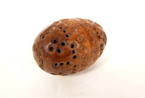 Oeuf étui chapelet - à, corozo