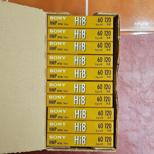Each sony hi8 - sony, metal