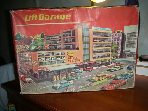 Ancien jouet lift - jouet, garage