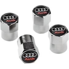 4x BOUCHON DE VALVE GRIS ARGENT ALU AUDI ENVOI DE FRANCE EN SUIVI 48H 