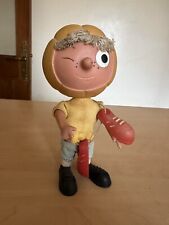 Rare Ancienne Poupée Années 70 Figurine Foot Deco Vintage 