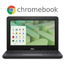 1 Year Warranty Dell P29T001 11.6" Chromebook Celeron 1.1GHz/4GB/32GB (Black)